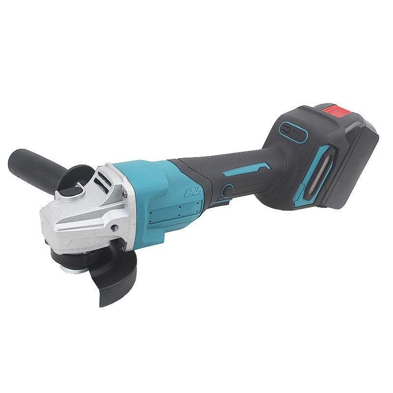 brushless rechargeable lithium-ion angle grinder multi-function cutting machine hand grinding wheel wireless polishing machine electric tool wholesale Item Picture