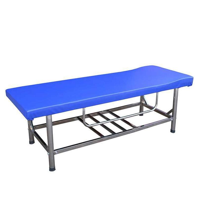 outpatient manual single roll medical bed back check hospital bed beauty folding back indagation bed open hole manufacturer