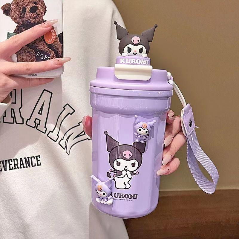 sanrio thermos cup female new popular good-looking stainless steel large capacity student coffee cup