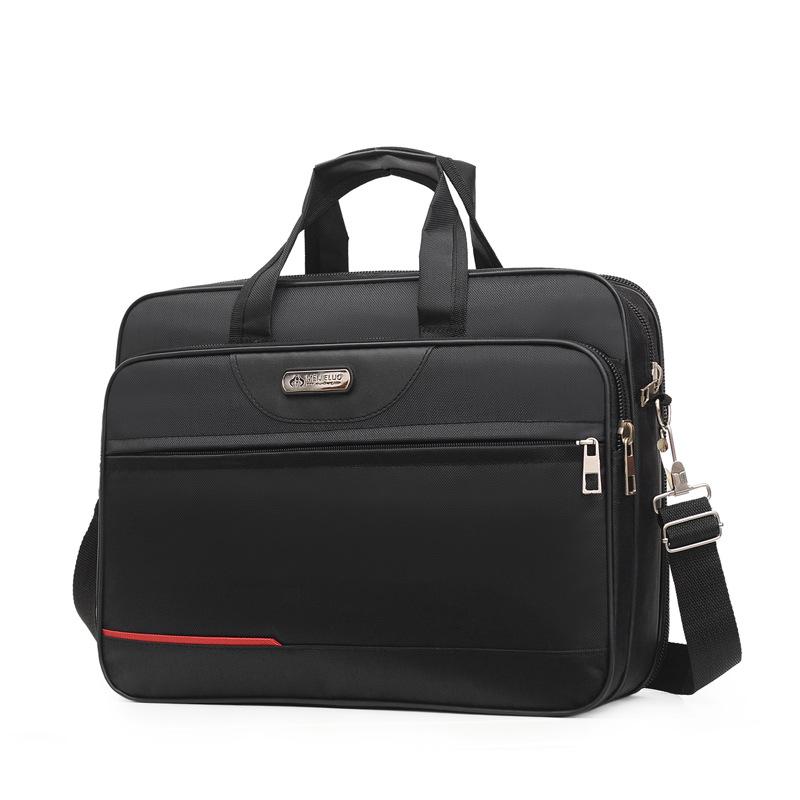 business men's bag large capacity briefcase oxford cloth shoulder bag portable toolkit computer bag factory direct sales