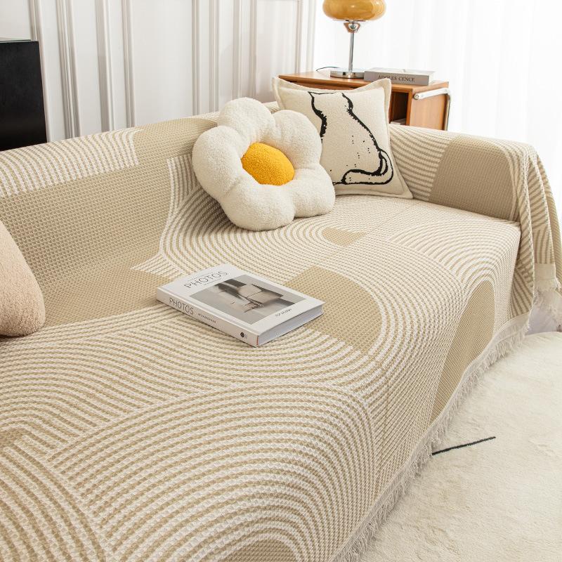 Ins Style Sofa Cover Towel Simple Modern Sofa Cover Sofa Cover Cloth Nordic Style All-Inclusive Universal Sofa Cover Towel details Picture
