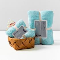 factory direct supply adult absorbent bath towel set warp knitted polyester brocade coral velvet bath towel hotel towel bath towel wholesale