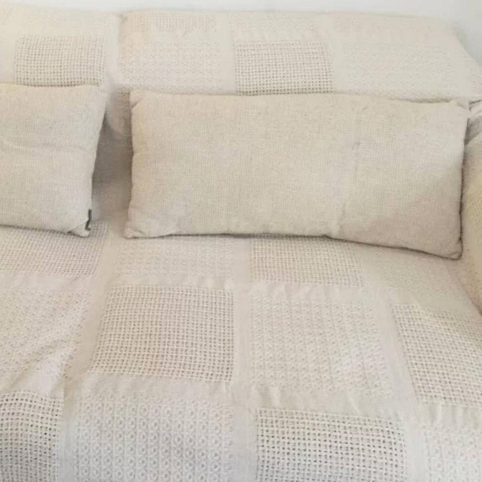 cross-border sofa towel back towel modern simple sofa cover fabric white cover towel knitted thread blanket sofa slipcover Specification drawing