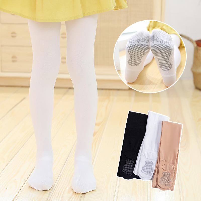 no pilling children's dance socks wholesale spring and autumn thin girls' leggings high elastic extra-slip white pantyhose Specification drawing