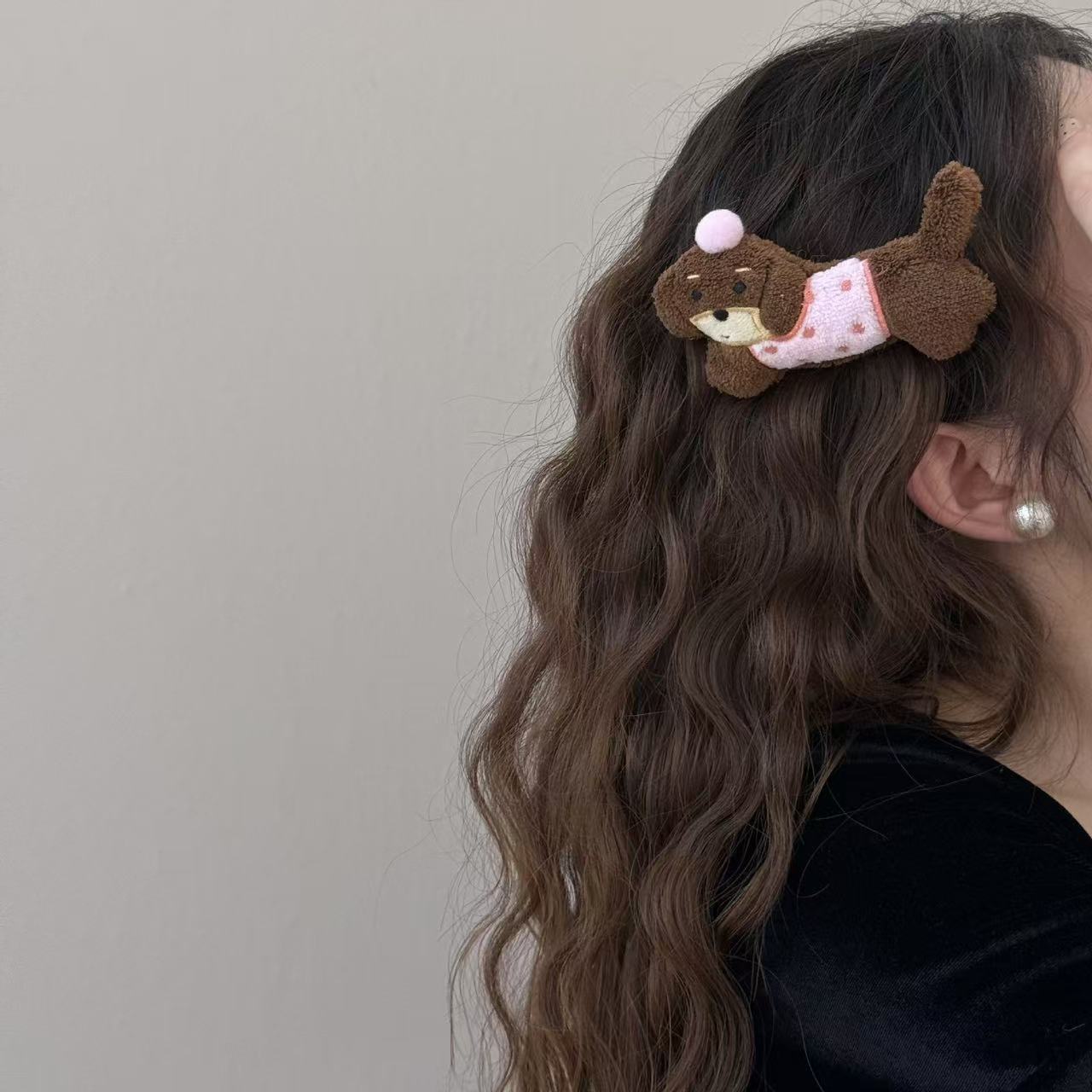 发夹/创意饰品/发卡/头饰/发夹植绒产品图