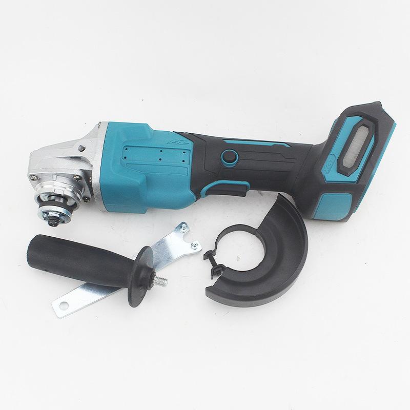 brushless rechargeable lithium-ion angle grinder multi-function cutting machine hand grinding wheel wireless polishing machine electric tool wholesale details Picture