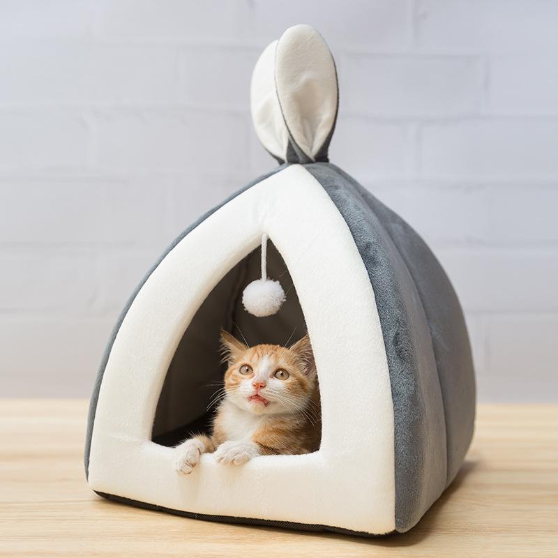Pet Rabbit rabbit Nest Cat Nest Four Seasons Universal Summer House Cat House Cat House Villa Cat Bed Small Dog Kennel