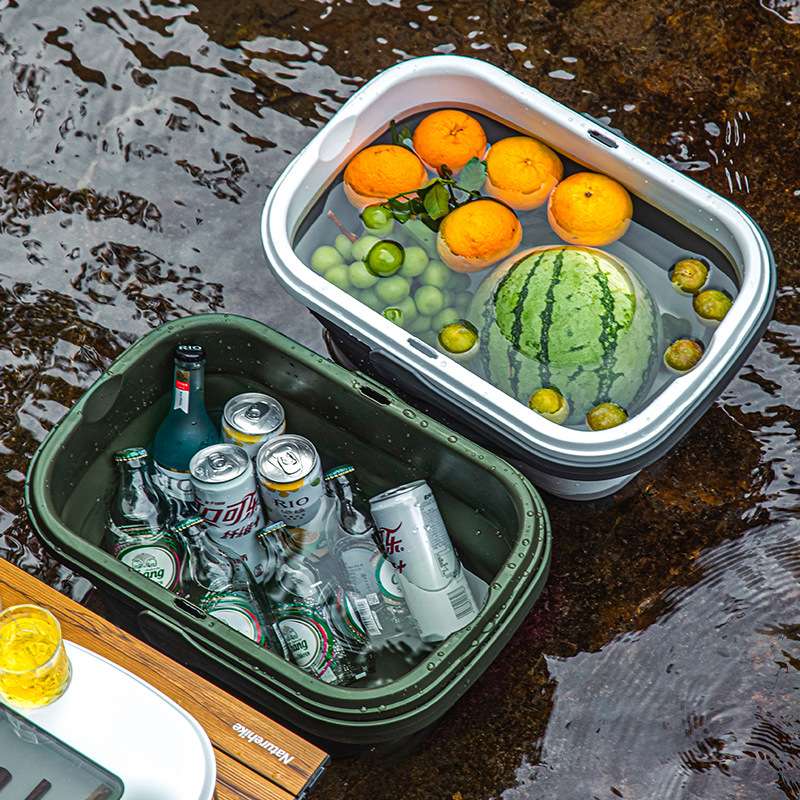 D47-701 Outdoor camping Storage Box, folding box, camping organization box, popular picnic basket wonder Specification image
