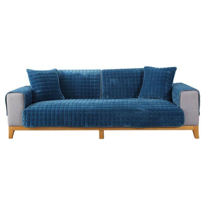 sofa cushion winter antislip thickened fleece sofa cover autumn and winter universal sofa slipcover cushion wholesale export Item Picture