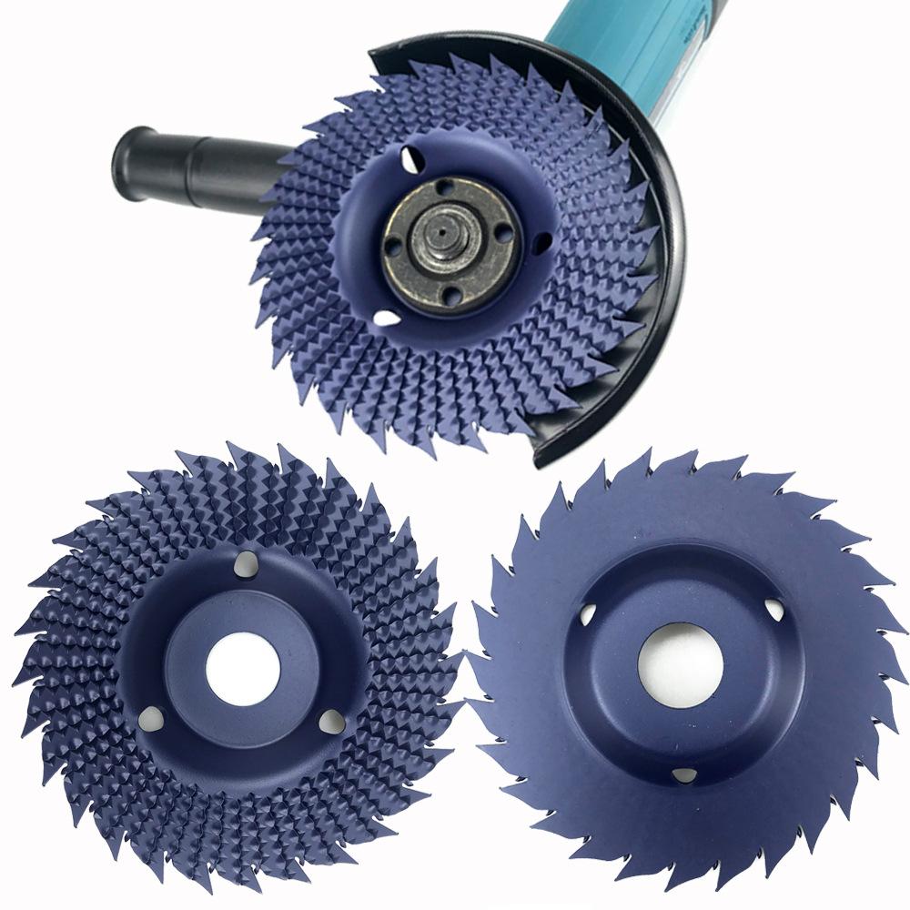 Angle Grinder Grinding Disc with Teeth 125mm Polishing Pad Polishing Wheel Thorn Disc round Grinding Wheel Woodworking DIY Tool
