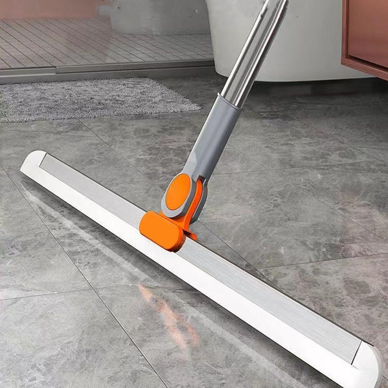 magic broom wiper blade bathroom sweeping bathroom sweeping handle floor scraping silicone wiper water mop