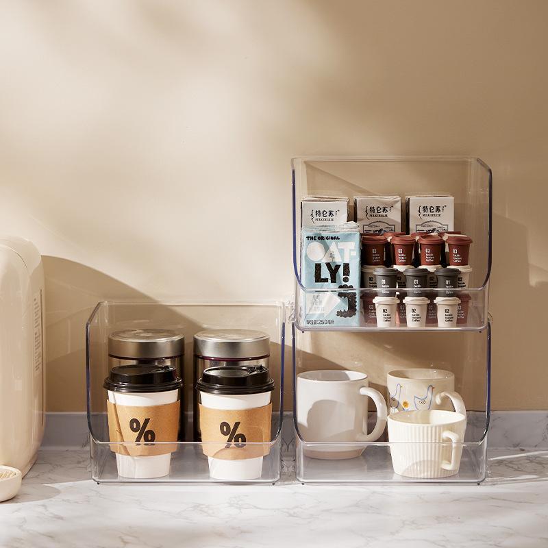 coffee storage box artistic design light luxury coffee cup pour-over coffee utensils storage box large capacity storage
