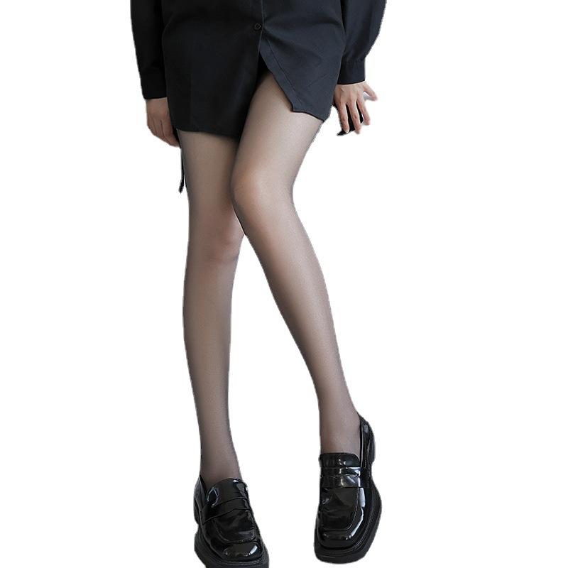 moxue 0d ultra-thin black silk stockings women's thin summer invisible sexy pure desire black superb fleshcolor pantynose pantyhose spring and autumn Item Picture