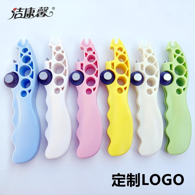 Wholesale Nurse Bottle Opener Glass Ampoule Bottle Opener Grinding Wheel Bottle Cutter Beauty Veterinary Mouth Gag Printed Logo