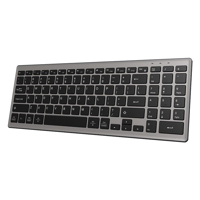yesido wireless bluetooth keyboard 2.4g generation laptop desktop computer tablet portable keyboard cross-border generation Item Picture