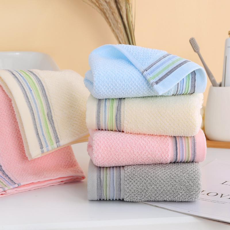 pure cotton towel plain face towel hotel hotel present towel adult face towel soft absorbent bath towel