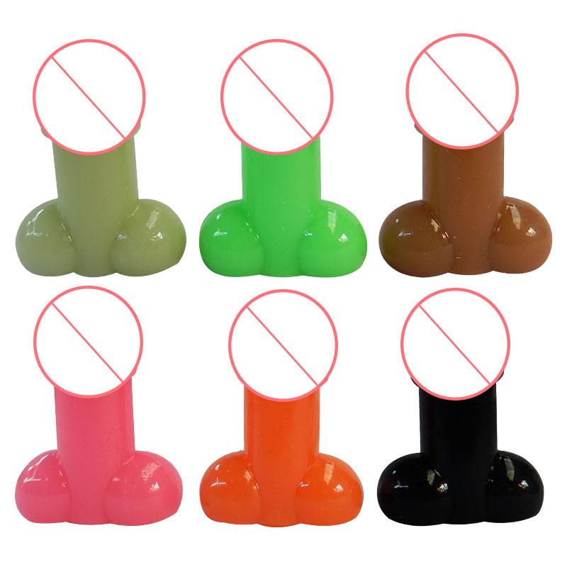 Spoof Tire Valve Cap Car Bicycle Funny Gas Cap Prank Tire Cover Fluorescent Valve Cover