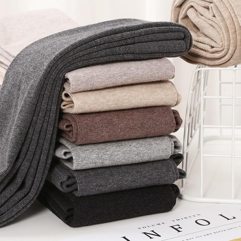 spring and autumn 150g leggings fleece-lined thickened cotton vertical stripes winter 350g stockings female 220g pantyhose full figure