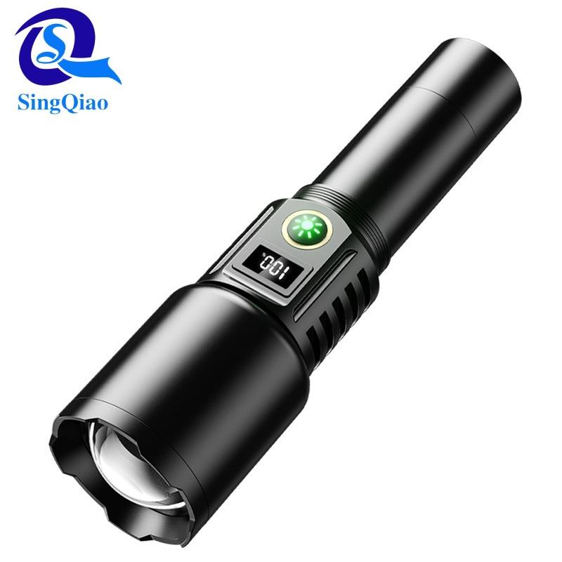 power torch outdoor 100,000 lumen light gun household patrol portable super bright long-range explosive flashlight