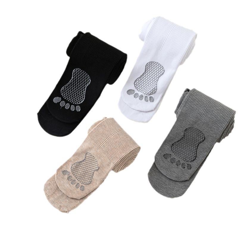 children's dance socks girls' pantyhose spring and autumn medium thick section white leggings baby feet stockings Item Picture