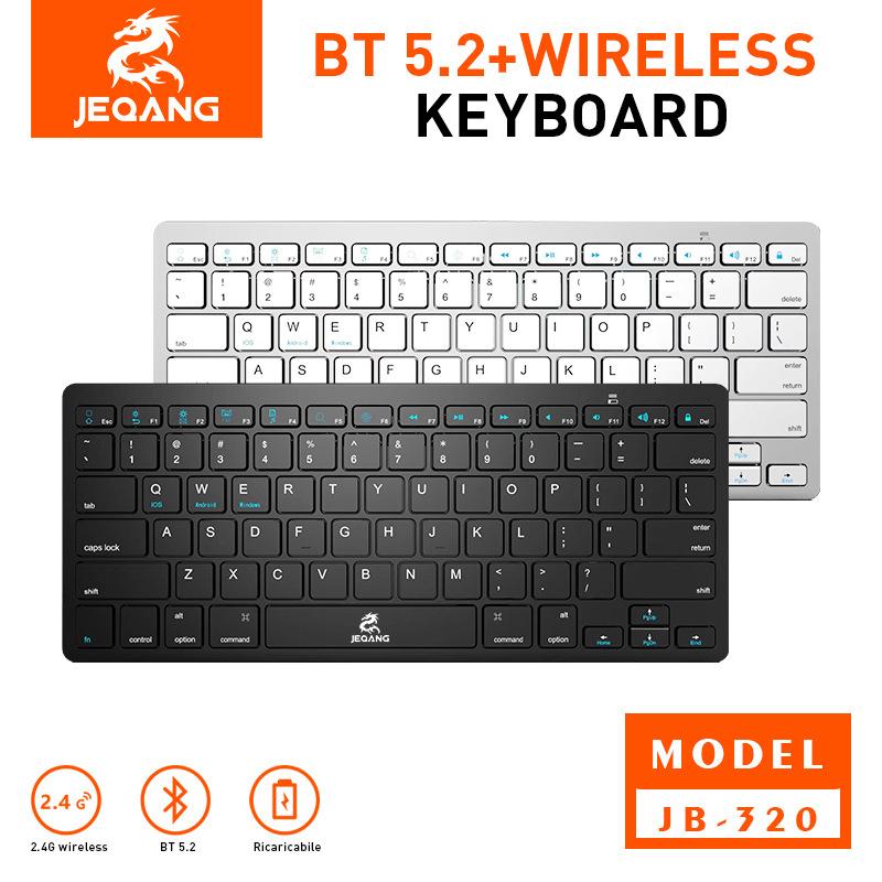 New Bluetooth Wireless Mute Keyboard Thin and Portable Can Connect to Computer Phablet details Picture