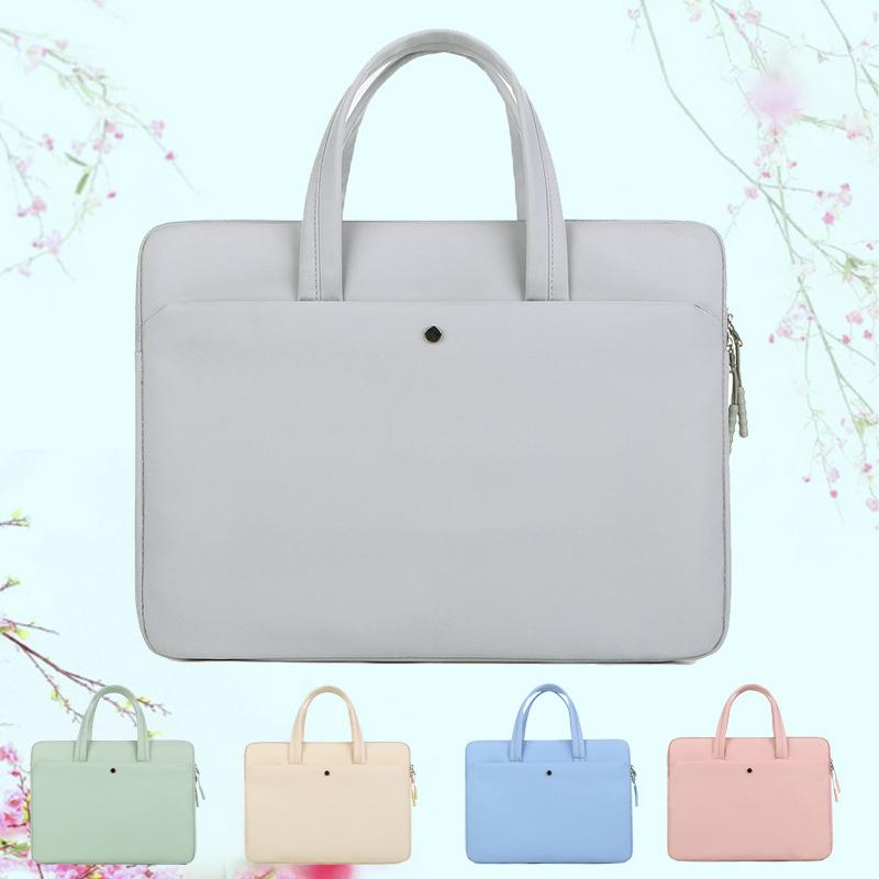Laptop Bag 14-Inch Notebook Bag Female 15.6-Inch Gaming Notebook Computer Bag Business Handbag