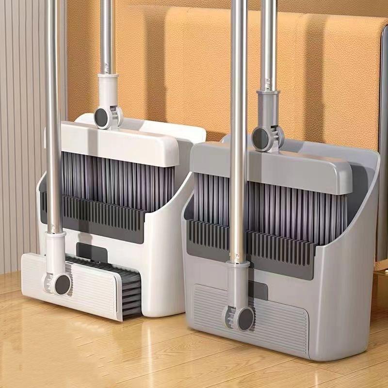 broom dustpan suit combination household soft hair single broom non-stick hair sweeping broom dustpan marvelous wiper