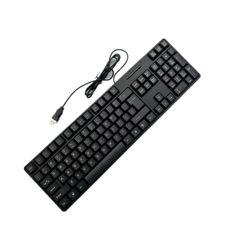 neutral usb wired keyboard english arabic russian french italian spanish brazilian foreign trade Item Picture