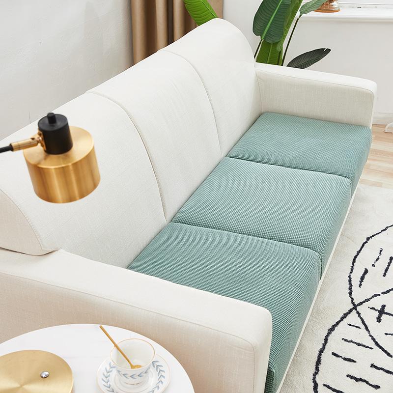 corn velvet sofa seat cover solid color simple lazy sofa cover four seasons universal sofa single and double combination Specification drawing