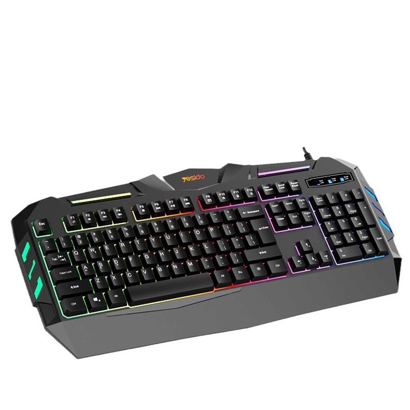 yesido wired game keyboard e-sports machinery wire-controlled keyboard for laptop desktop computer cross-border delivery Item Picture