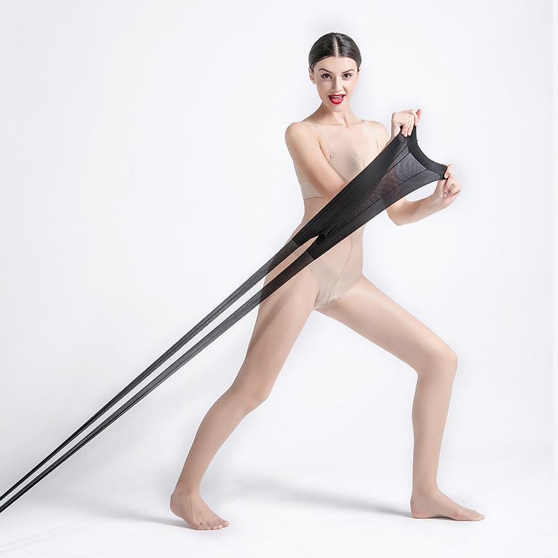 inventory processing summer extra-thin core stockings bikini sexy level t women's pantyhose straight stitching details Picture