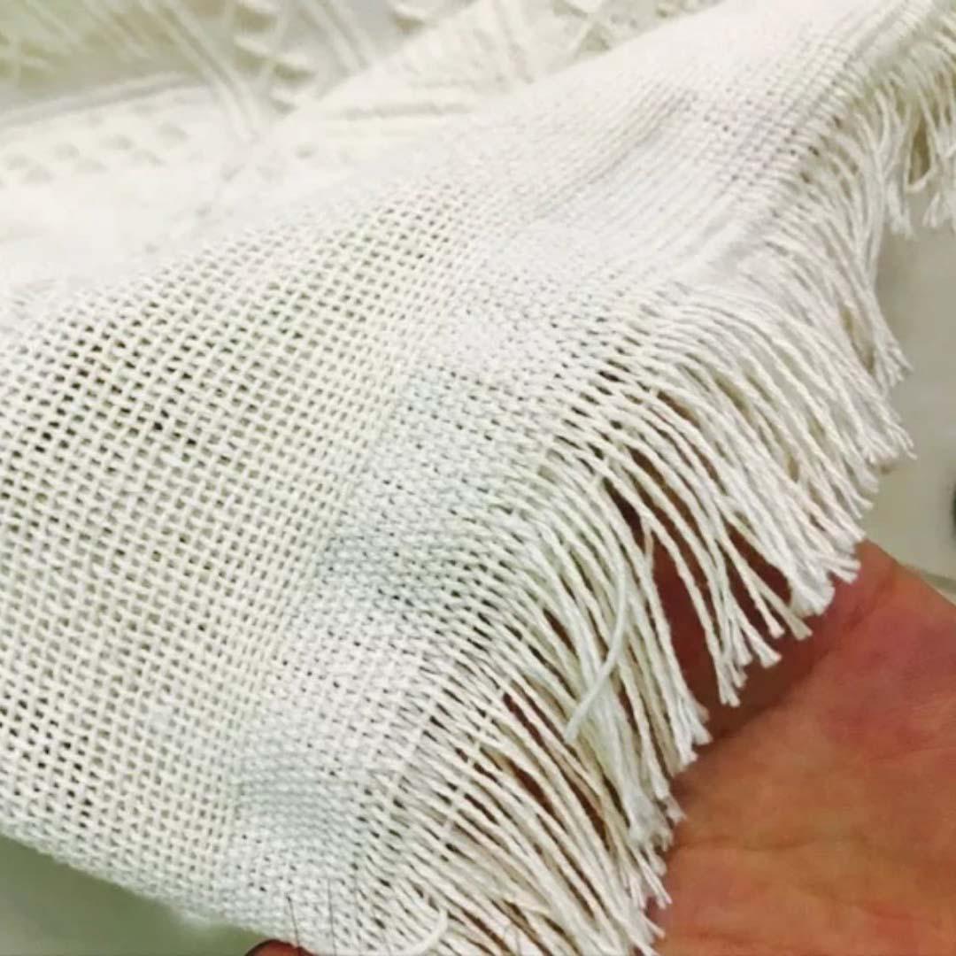cross-border sofa towel back towel modern simple sofa cover fabric white cover towel knitted thread blanket sofa slipcover Application Scenario