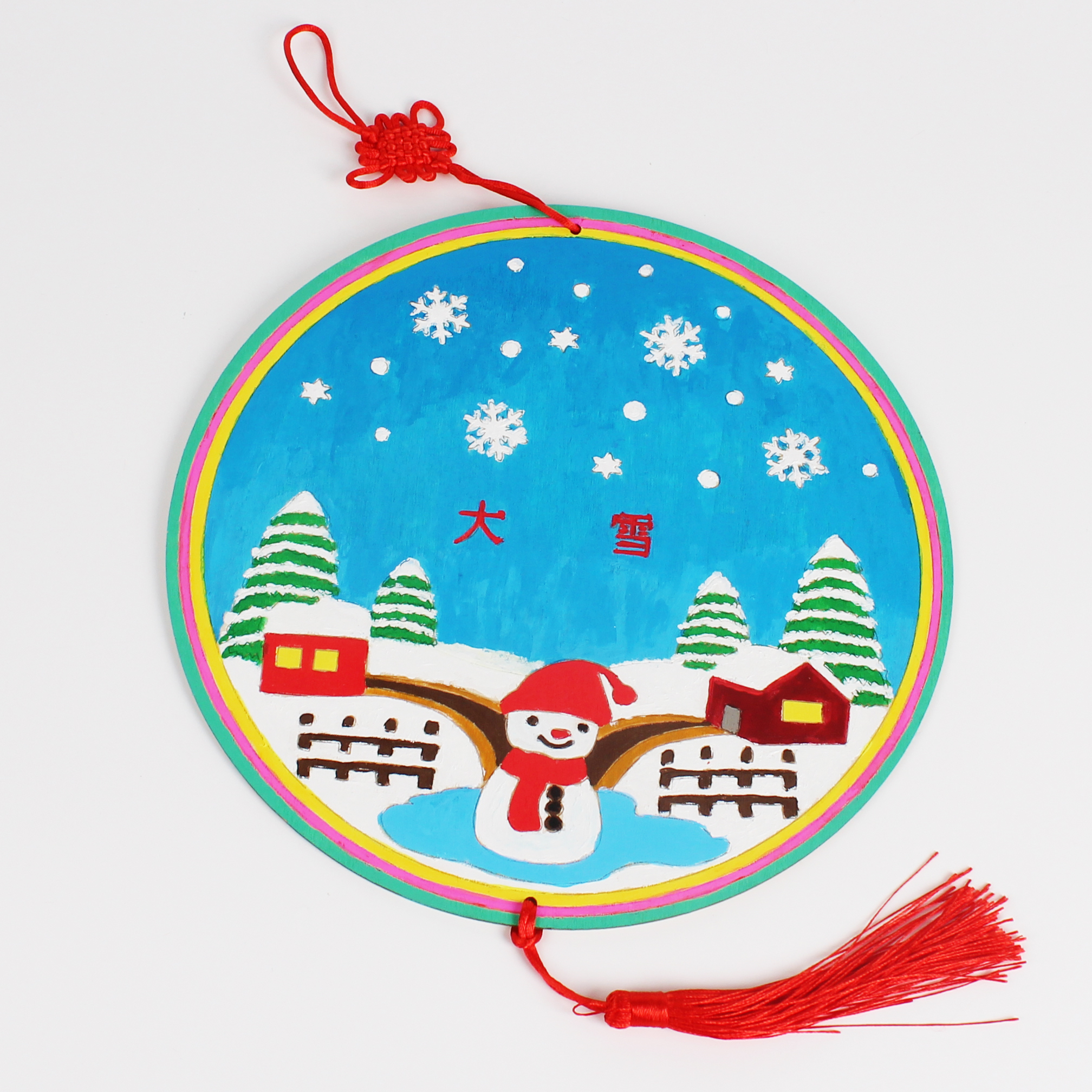 数字油画/油画diy/京剧扭扭棒发箍/diy胶画/扭扭棒京剧发箍白底实物图