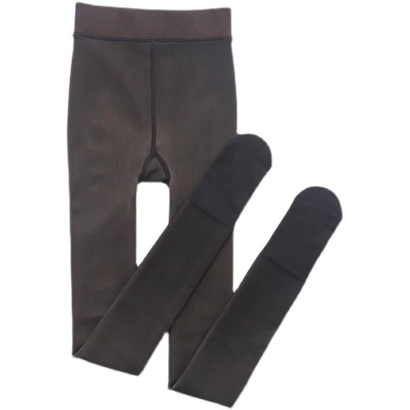 bare-leg socks artifact anti-snagging anti-snagging autumn and winter velvet padded leggings nude feel black see-through thickened women's pantyhose Item Picture