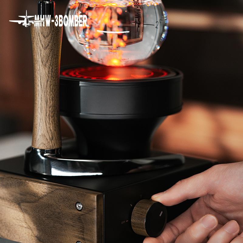 mhw-3bomber bomber siphon pot convection oven handmade coffee siphon dedicated infrared photoelectric heating furnace