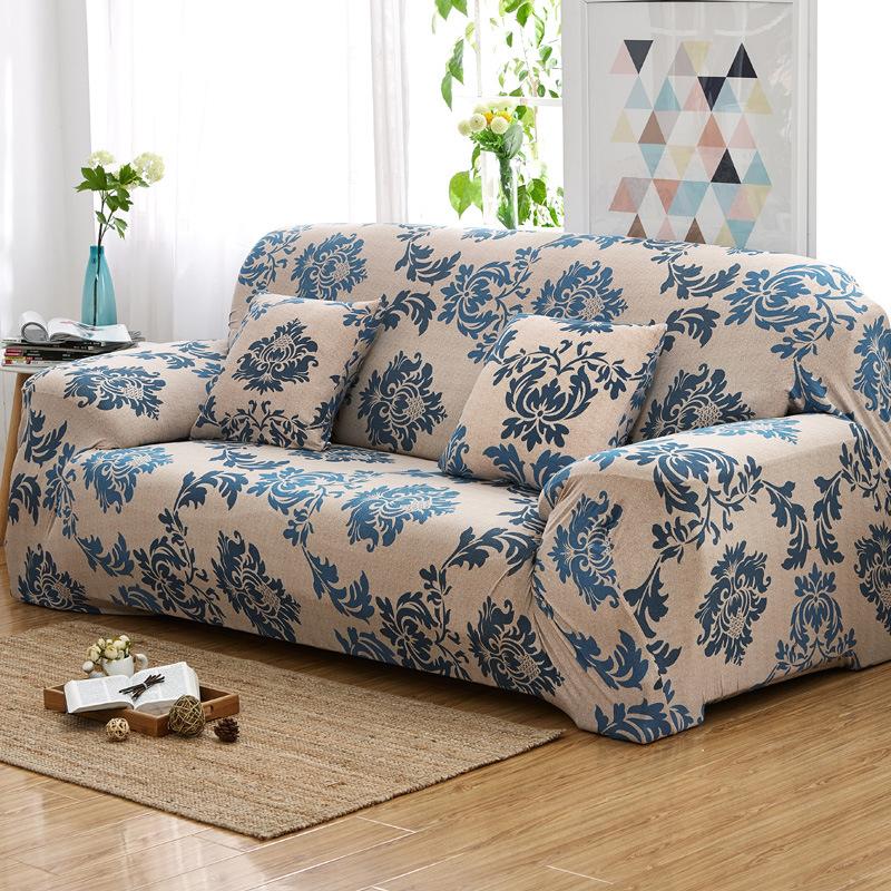 high elastic printed sofa cover sofa slipcover all wrapped cover fabric combination four seasons cross-border foreign trade wholesale factory direct sales full figure