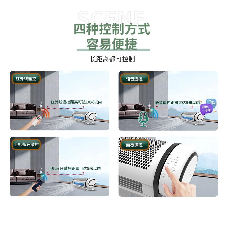 new electric fan household mute voice remote control desktop floor fan factory restaurant office commercial circulation fan Application Scenario