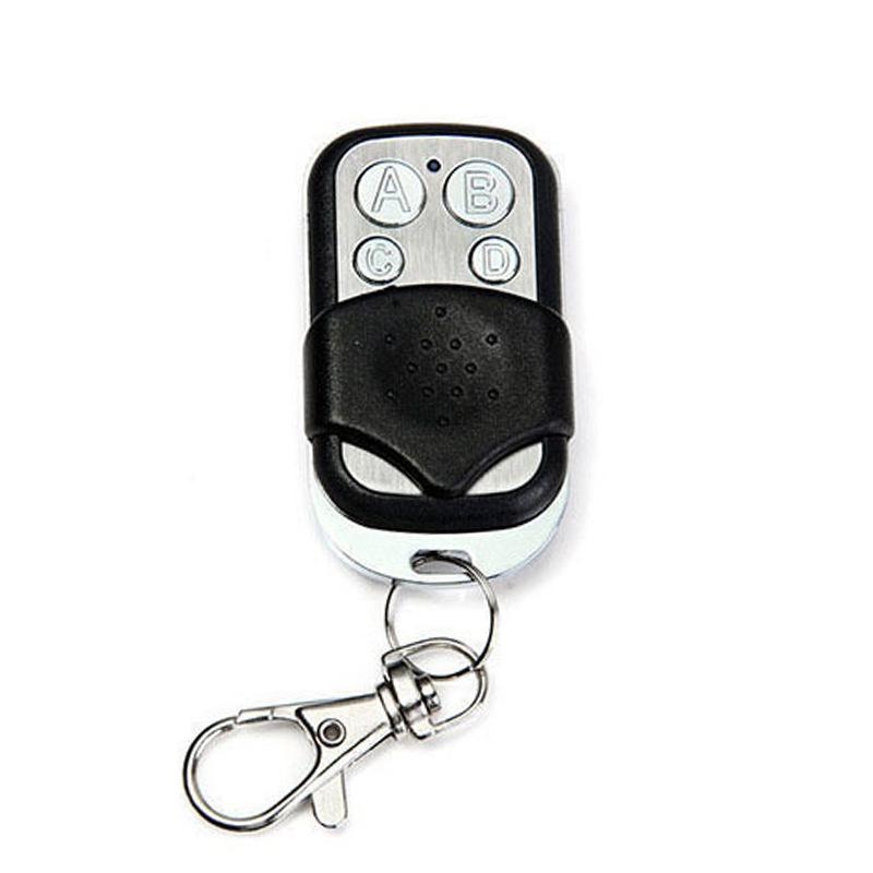 433mhz wireless copy remote control metal four-key garage door roller shutter pair copy code remote control