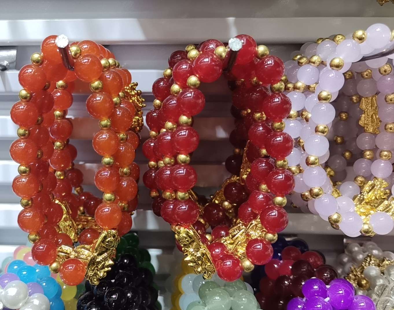 金貔貅果冻手串 树脂珠项链 硅胶手环蜜蜡珠宝首饰定制 珍珠饰品精致手工制作时尚饰品详情图3