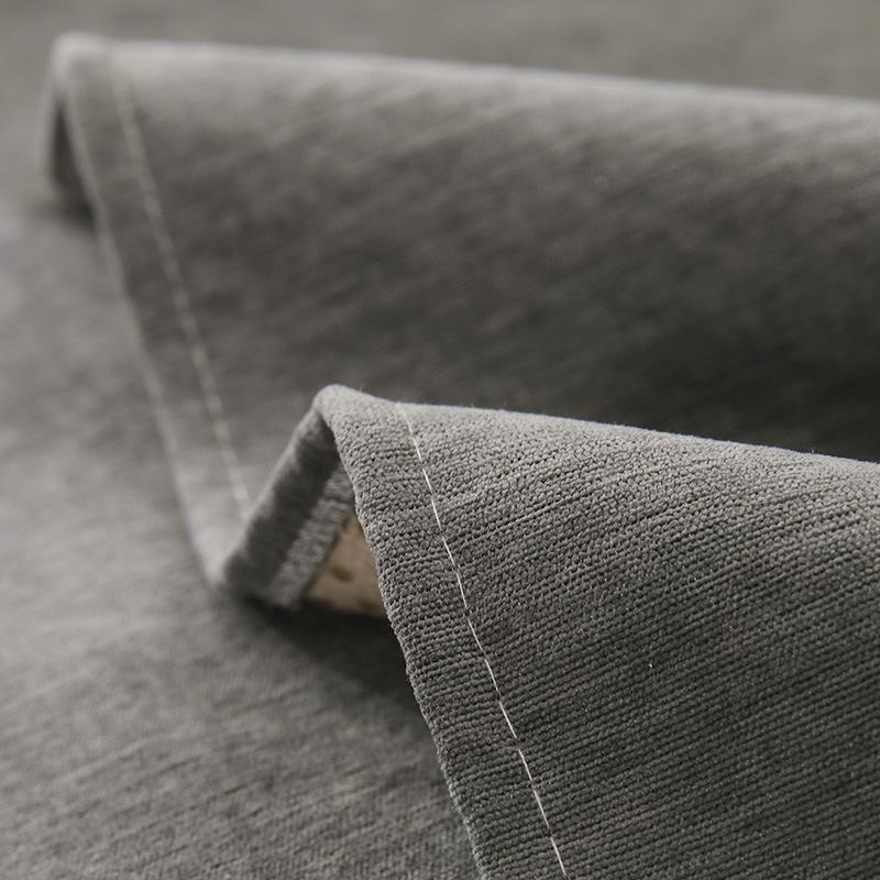 Solid Color Chenille Sofa Cushion Simple Modern Sofa Cover Four Seasons Universal Non-Slip Seat Cushions Full Cover Cloth Wholesale Specification drawing