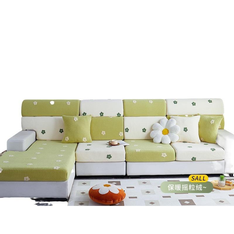 four seasons universal sofa cover all-inclusive universal cover 2024 new elastic type lying cushion cover anti-scratching sofa Item Picture