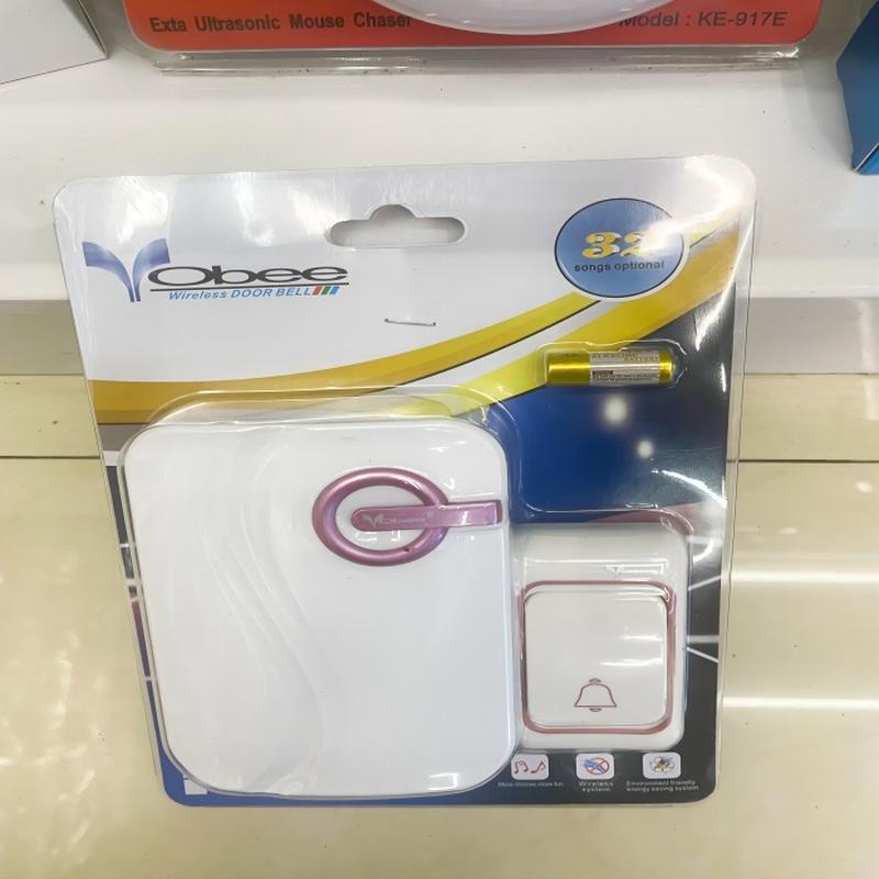 Factory Direct Supply Wireless Doorbell Wireless Remote Control Doorbell Remote Control Digital Doorbell Wireless Beeper full figure