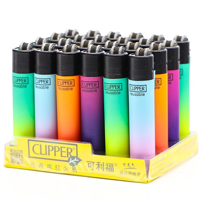kolifu grinding wheel flint lighter creative cartoon gradient gear clipper pulley lighter wholesale