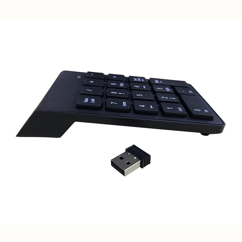 digital keyboard wireless 2.4g built-in usb receiver professional factory Specification drawing