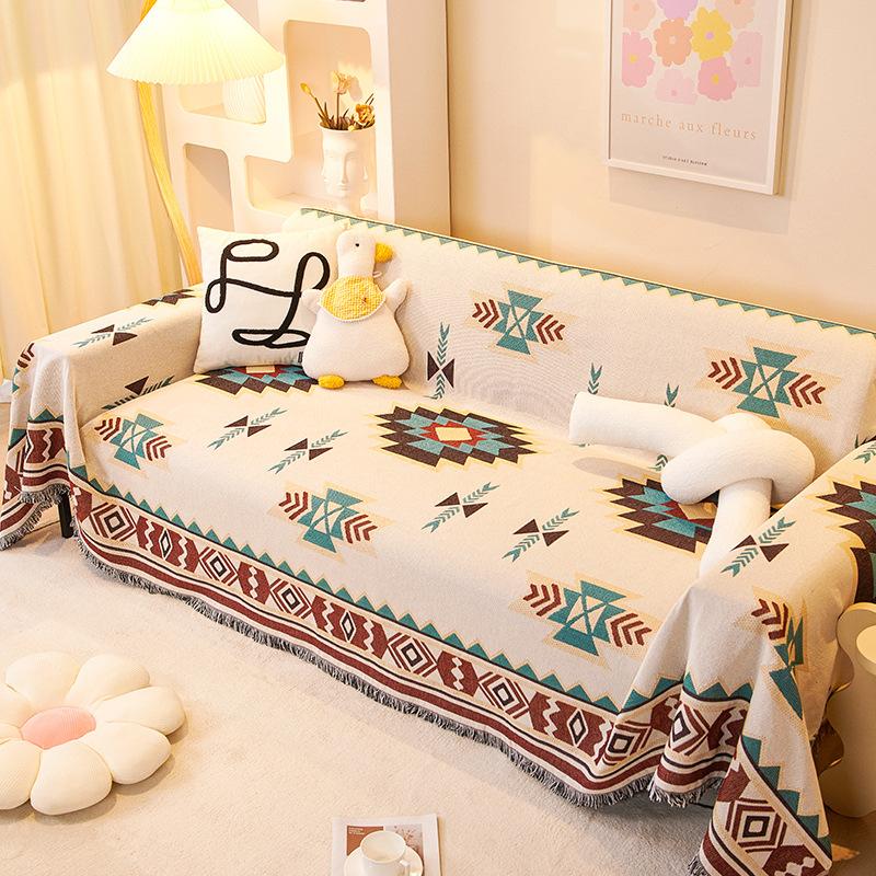 four seasons sofa cover bohemian ins style cover cloth full cover sofa cover rental room four seasons sofa cushion cover blanket