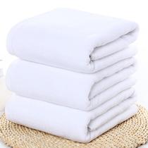 pure cotton hotel bath towel pure cotton plus size thickening star hotel beauty salon white towel pure cotton wholesale fixed logo