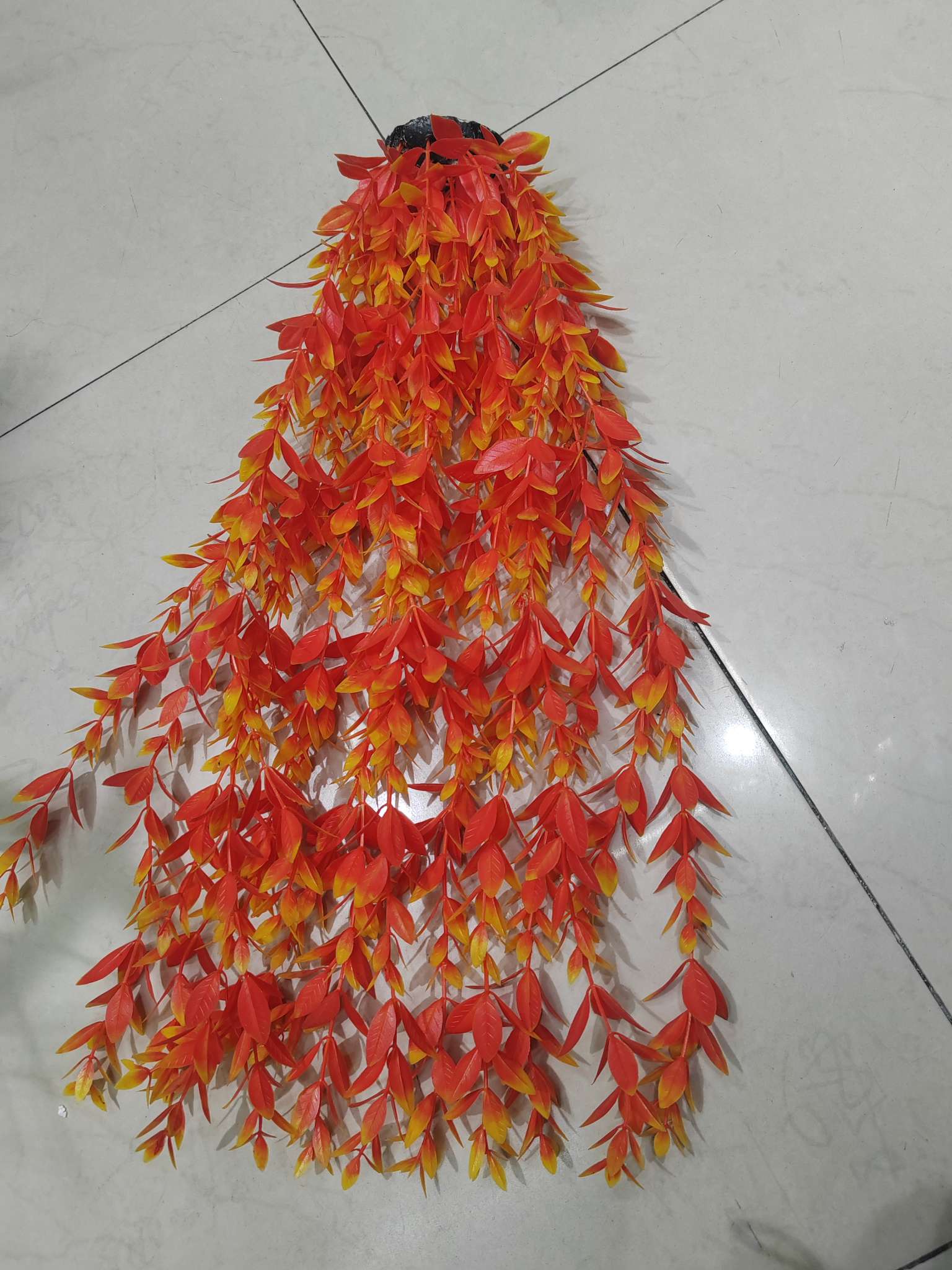硅胶人造花木棉 工艺品礼品 精致仿真花瓣 假花装饰 清明节纪念仿真花头 色泽鲜艳逼真仿真花细节图