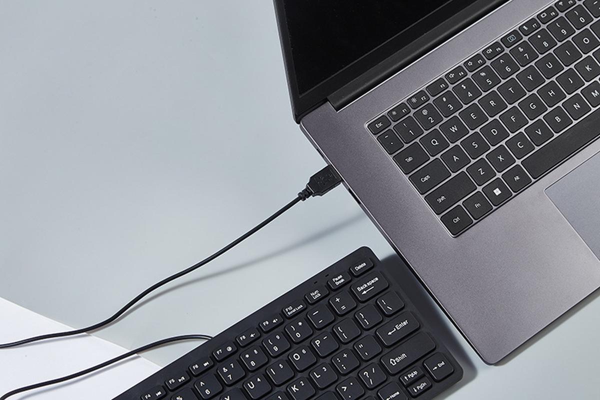 k1000 chocolate 78 keys mini wired keyboard multimedia thin and portable laptop usb external Application Scenario