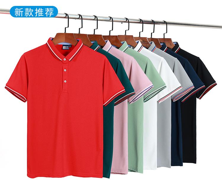 新款宽松舒适仿棉短袖翻领POLO衫DX-602详情1