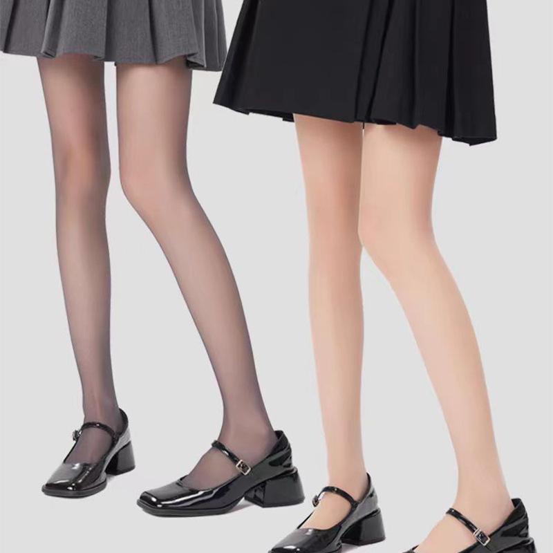 black silk 0d ultra-thin stockings anti-snagging arbitrary cut high permeability light air pantyhose sexy and invisible superb fleshcolor pantynose Application Scenario